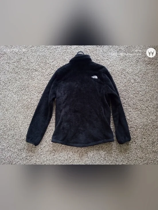 The North Face Women's Osito Full Zip Fleece Jacket Black Size Medium - Picture 5 of 14